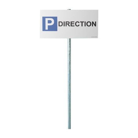 Kit panneau de parking "P DIRECTION"
