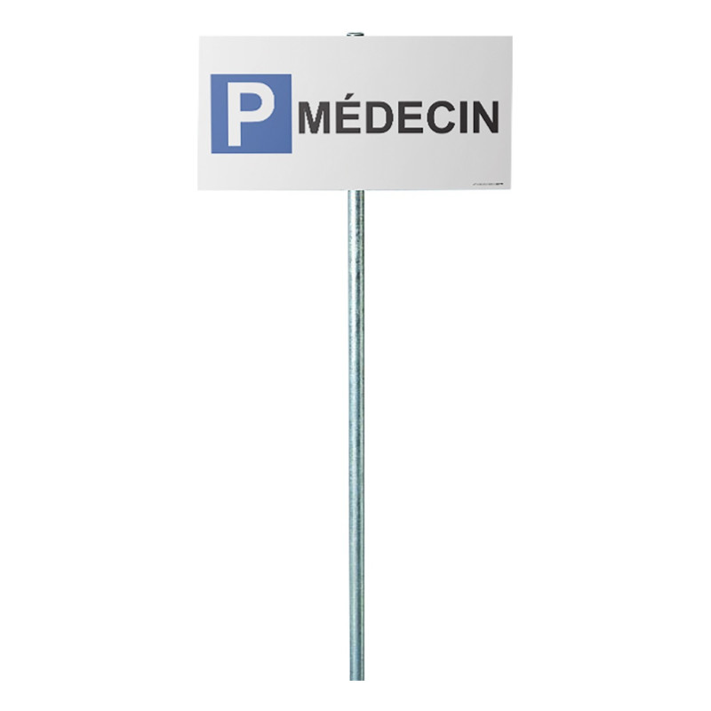 Kit panneau de parking "P MEDECIN"