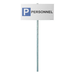 Kit panneau de parking "P PERSONNEL"