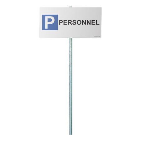 Kit panneau de parking "P PERSONNEL"