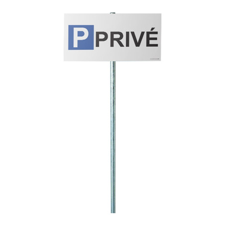 Kit panneau de parking "P PRIVE"