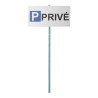 Kit panneau de parking "P PRIVE"