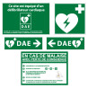 Kit signalétique défibrillateur - Intérieur/Extérieur