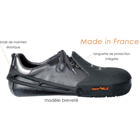 KIT Surchaussures Gaston Mille DESIGN pour visiteurs - 1 Taille S, 2 Taille M, 2 Taille L