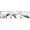 KIT Surchaussures Gaston Mille DESIGN pour visiteurs - 1 Taille S, 2 Taille M, 2 Taille L