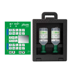 Lave-Oeil - Coffret IBOX Duo avec Flacon PH Neutral 200ml et Solution Saline 500ml - EN 15154-4