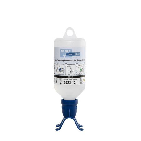 Lave-Oeil - Coffret IBOX Duo avec Flacon PH Neutral 200ml et Solution Saline 500ml - EN 15154-4