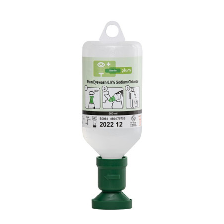 Lave-Oeil - Coffret IBOX Duo avec Flacon PH Neutral 200ml et Solution Saline 500ml - EN 15154-4