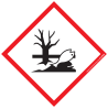 Pictogramme SGH09 Danger pour l'Environnement en vinyle laminé 40x40mm