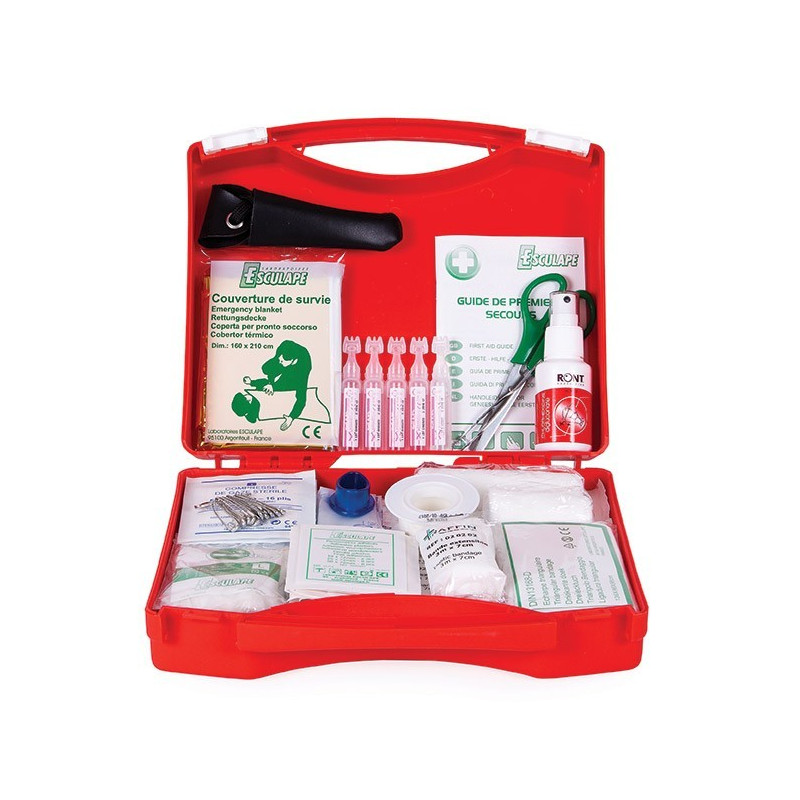 Mallette de secours - BTP polypropylène - 5 à 10 personnes
