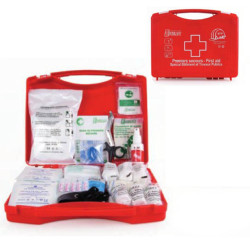 Mallette de secours - 10 à 20 personnes polypropylène - 350 x 300 x 90 mm