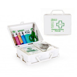 Coffret de secours - Multi activités - 18 x 13 x 6 cm - Polypro