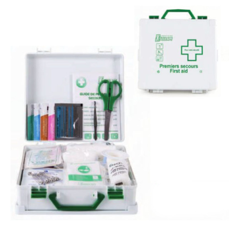 Mallette de secours - Multi activités - ABS blanc