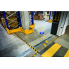 Adhésif orientation - Empreintes de pas - 90x240 mm - Lot de 10