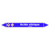 Marqueur de Tuyauterie - Acide Nitrique - NFX 08-105