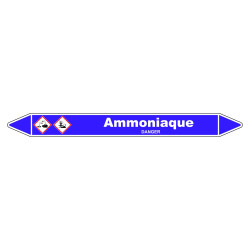 Marqueur de Tuyauterie - Ammoniaque - NFX 08-105