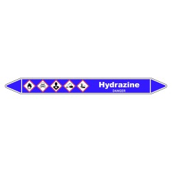 Marqueur de Tuyauterie - Hydrazine - NFX 08-105 - Vinyle Laminé