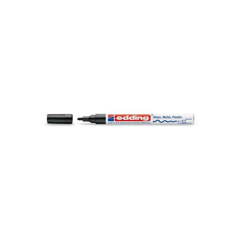 Marqueur permanent pour Surfaces lisses Edding ® 751- Pointe Ogive 1-2 mm