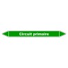 Marqueur de Tuyauterie - Circuit Primaire - NFX 08-105 - Vinyle Laminé