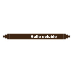 Marqueur de Tuyauterie - Huile Soluble - NFX 08-105 - Vinyle Laminé