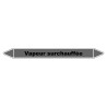 Marqueur de Tuyauterie - Vapeur surchauffée - NFX 08-105 - Vinyle Laminé