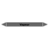 Marqueur de Tuyauterie - Vapeur - NFX 08-105 - Vinyle Laminé