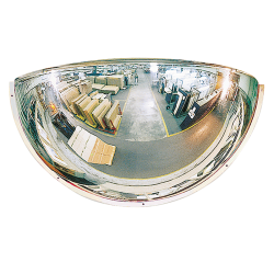 Miroir hémisphérique de sécurité - 1/4 - PMMA - 3 tailles