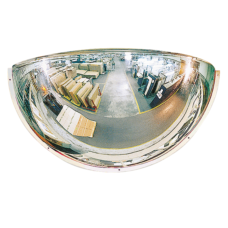 Miroir hémisphérique de sécurité - 1/4 - PMMA - 3 tailles