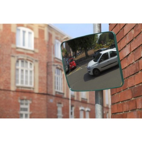 Miroir de sécurité - Rectangulaire multiusage - 600 x 400 mm - P.A.S