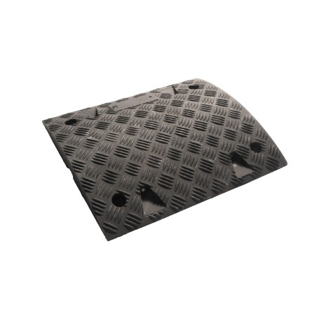 Module central de ralentisseur - 50 mm - 500 x 425 mm - Caoutchouc recyclé