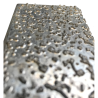 Nez de marche STRONG en inox à particules