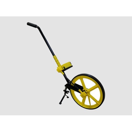 Odomètre mécanique pliable - 102cm déplié - Roue caoutchouc Ø32cm