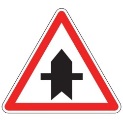 Panneau - Intersection Priorité Ponctuelle - Aluminium