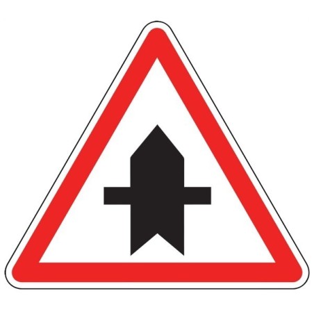 Panneau - Intersection Priorité Ponctuelle - Aluminium