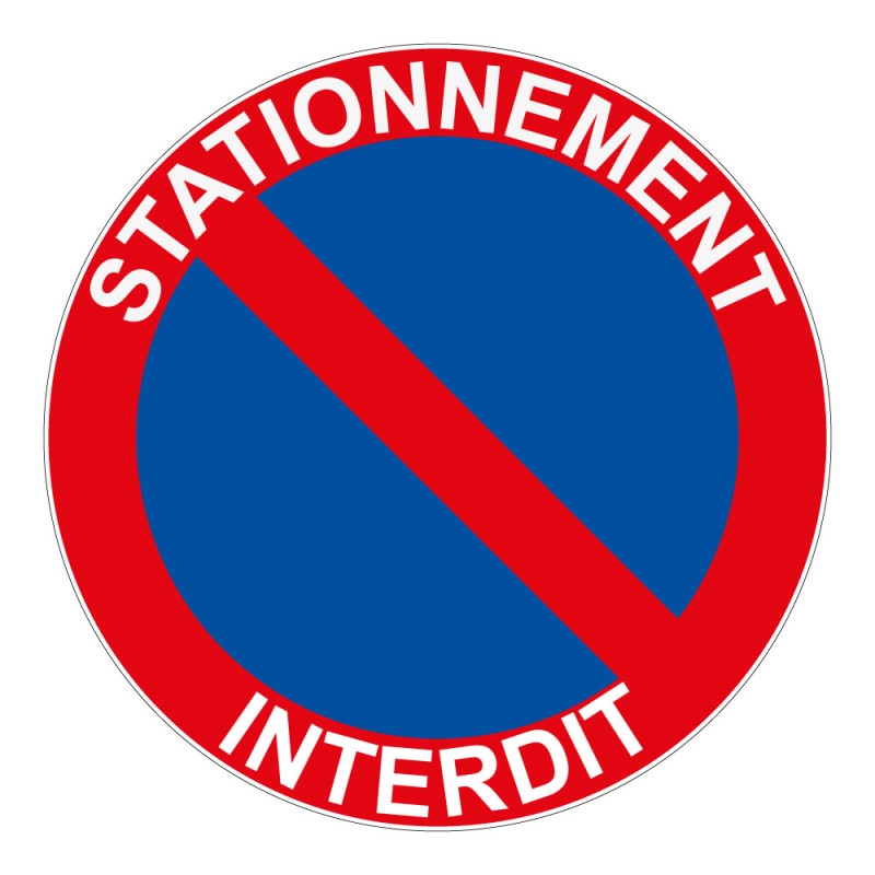 Panneau B6a1 « Stationnement interdit » – Signalisation parking