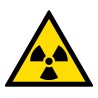 Panneau Danger- Matières radioactives/radiations - W003 -ISO 7010