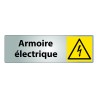 Panneau danger -  Pictogramme Armoire électrique - W012 - ISO 7010