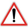 Panneau - Autres Dangers A14 - Aluminium Galvanisé