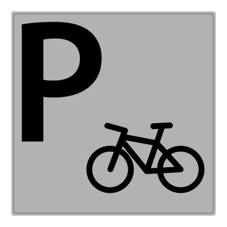 Panneau de signalisation - Parking à vélos - ISO 7001