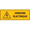 Panneau signalétique - Armoire électrique - PVC