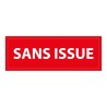 Panneau de signalisation - Pictogramme Sans issue - Rectangulaire