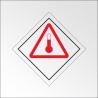 Signalisation de transport normalisée ADR - "Produits chauds"