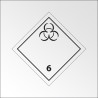 Signalisation de transport normalisée ADR - "Matières infectieuses"