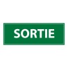 Panneau d'évacuation - Pictogramme Sortie - Signalétique de secours