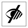 Panneau d'information - Accessibilité, malvoyant - ISO 7001 - Gravoply