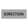 Panneau d'information bureau - Direction - 210 x 75 mm - PVC
