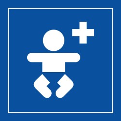 Panneau d'information - Centre médical pour enfants - ISO 7001