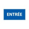 Panneau d'information - Entrée - 200 x 400 mm - Dibond