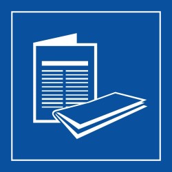 Panneau d'information - Kiosque à journaux - ISO 7001 - Gravoply