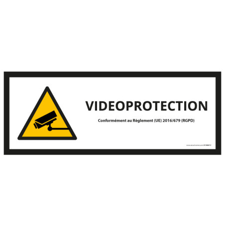 Panneau d'information - Vidéo-Protection